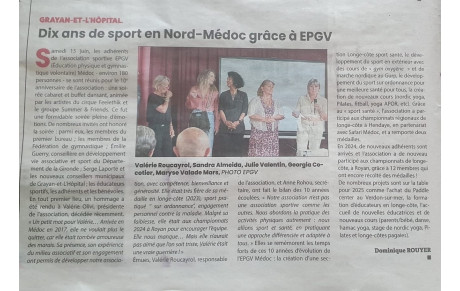On parle de nous !